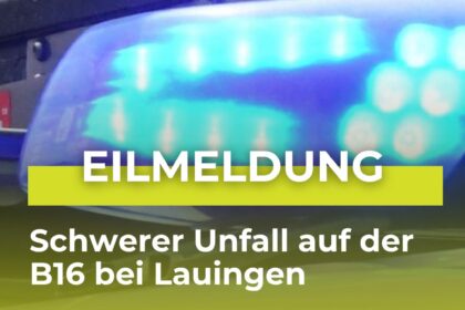 Eilmeldung | Schwerer Verkehrsunfall auf der B16 bei Lauingen – Mehrere Motorräder beteiligt