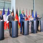 E5-Staaten demonstrieren Geschlossenheit vor Nato-Gipfel