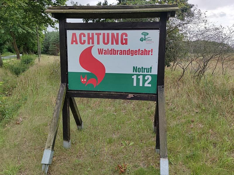Feuerwehrverband warnt vor Vegetationsbränden durch Hitze