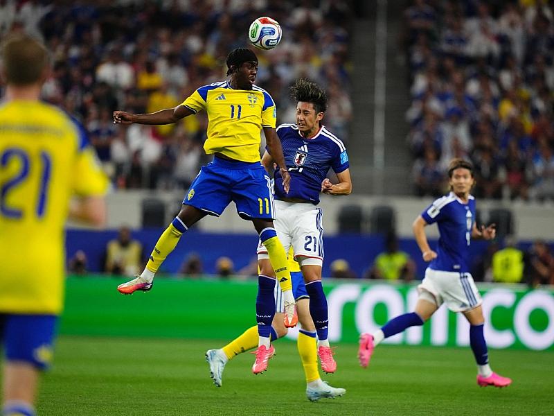 Fußball-WM: Japan sichert zweiten Platz gegen Schweden