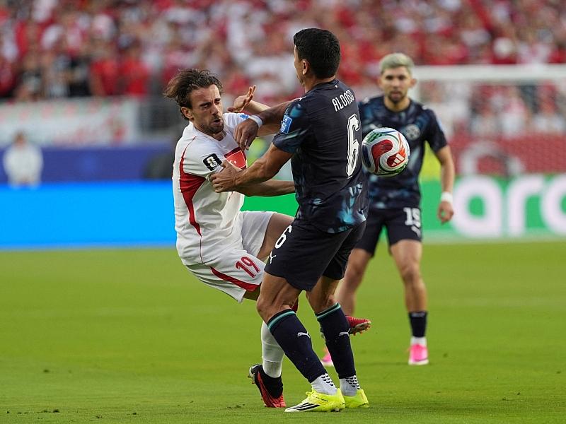 Fußball-WM: Paraguay wirft Türkei in Unterzahl aus dem Turnier