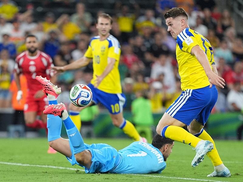 Fußball-WM: Schweden feiert deutlichen Sieg gegen Tunesien