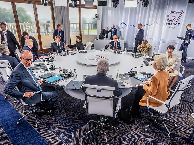 G7-Gipfel geht mit Beratungen über Ukraine-Krieg weiter