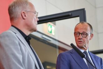 Merz und Miersch duzen sich nach Fraktionsfest