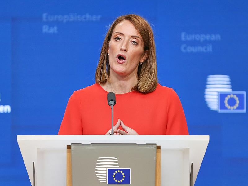 Metsola drängt auf eigene Einnahmequellen für EU-Haushalt