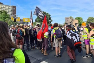 Polizei erwartet bei AfD-Parteitag gewaltbereite Linksextremisten