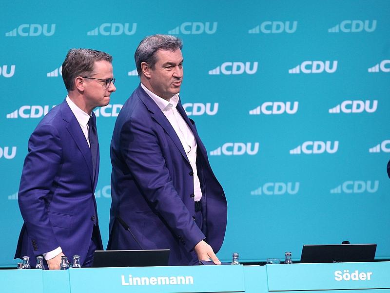 Söder und Linnemann sollen bei Seeheimer-Veranstaltung auftreten
