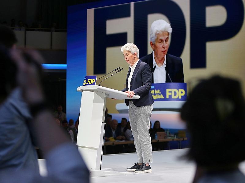 Strack-Zimmermann überrascht von Ergebnis bei FDP-Parteitag