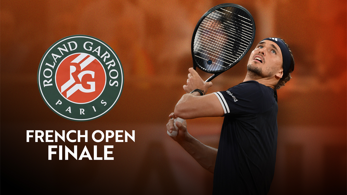 Zverevs größte Chance! Finale der French Open live bei NITRO und Eurosport