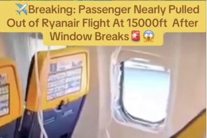 Zwischenfall auf Ryanair-Flug nach Memmingen: Fensterscheibe beschädigt – Passagier schwer verletzt