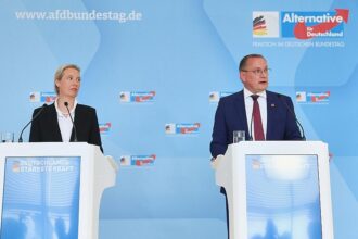 Chrupalla verteidigt AfD-Doppelspitze gegen interne Kritik
