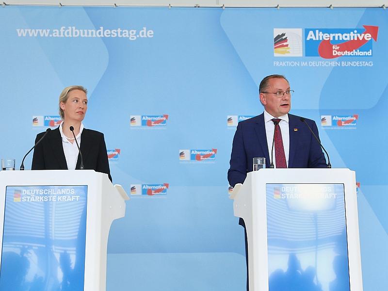 Chrupalla verteidigt AfD-Doppelspitze gegen interne Kritik
