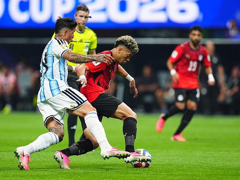 Fußball-WM: Argentinien dreht Achtelfinale gegen Ägypten