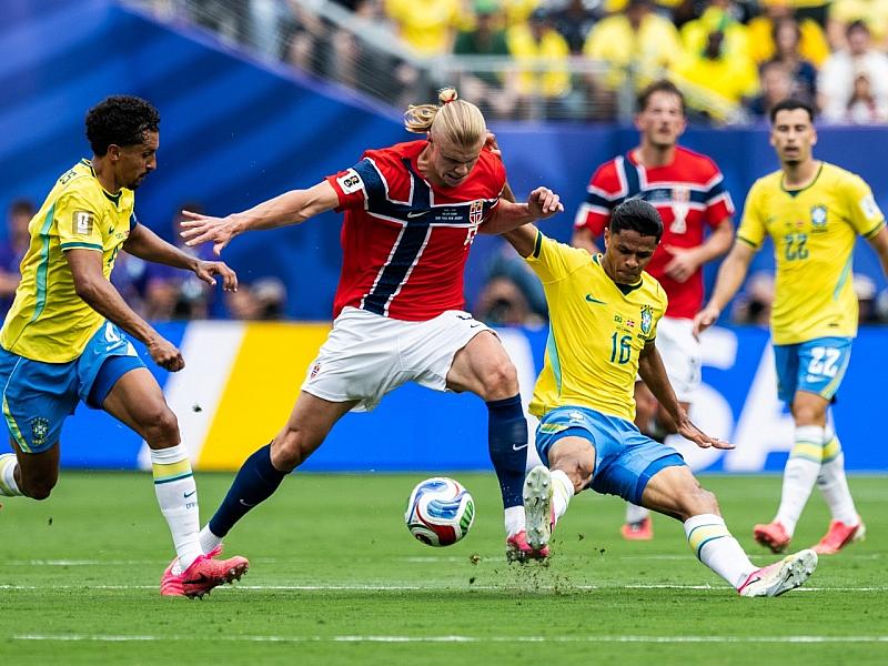 Fußball-WM: Norwegen gewinnt gegen Brasilien