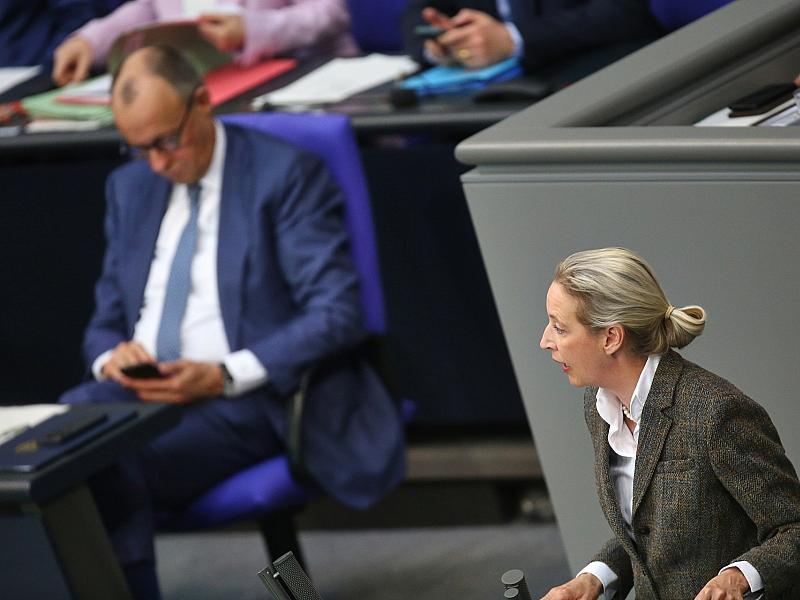 Ipsos: Union fällt auf tiefsten Stand seit 2022 – Rekord für AfD