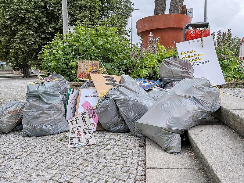 Kaum Proteste gegen AfD-Parteitag am Sonntag