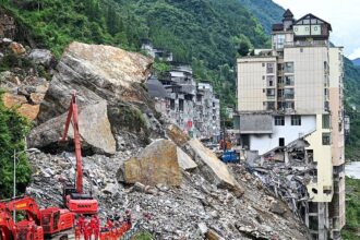 Mehrere Tote nach Erdrutsch im Westen Chinas