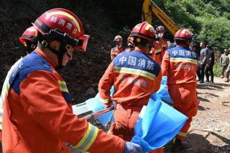 Mindestens 21 Tote bei Erdrutsch in China