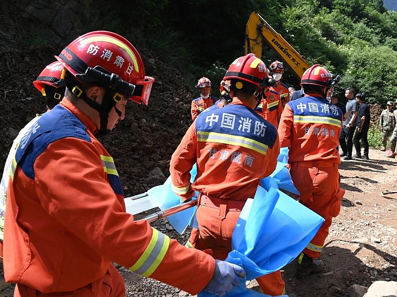 Mindestens 21 Tote bei Erdrutsch in China