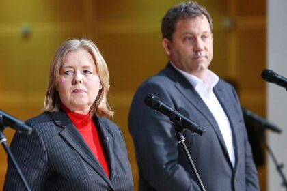 Wenige Auftritte von Bas und Klingbeil in Ost-Wahlkämpfen geplant