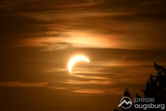 Galerie – Die Sonnenfinsternis über Augsburg