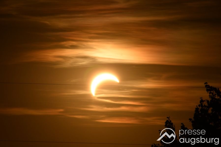 Galerie – Die Sonnenfinsternis über Augsburg
