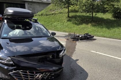 Immenstadt: 17-jährige Motorradfahrerin bei Frontalcrash schwer verletzt