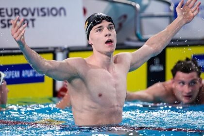 Johannes Liebmann schwimmt über 1.500 Meter zu Weltrekord