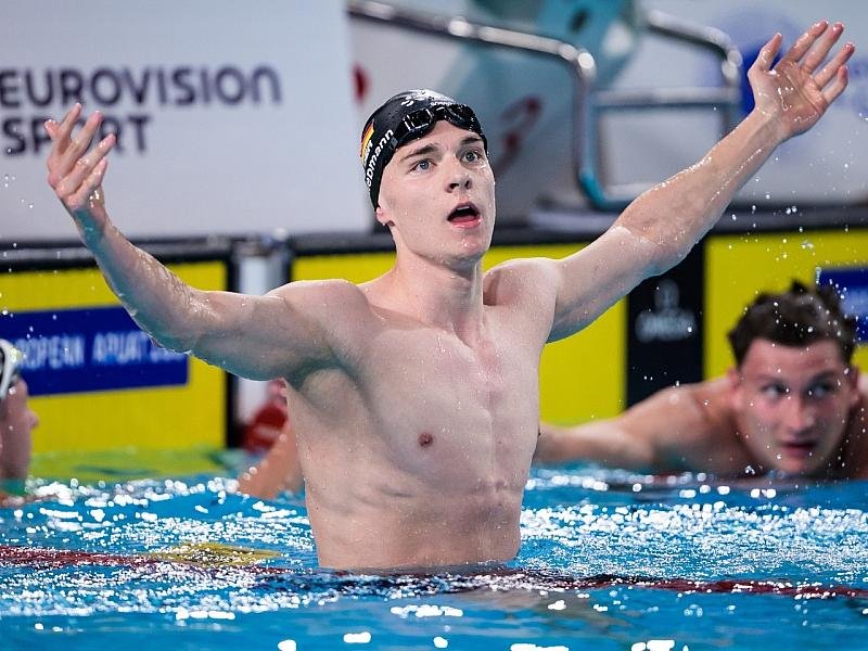 Johannes Liebmann schwimmt über 1.500 Meter zu Weltrekord