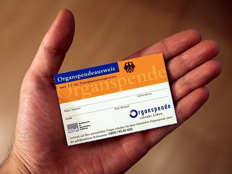 Organspende-Reform: Gruppenantrag im Bundestag eingereicht