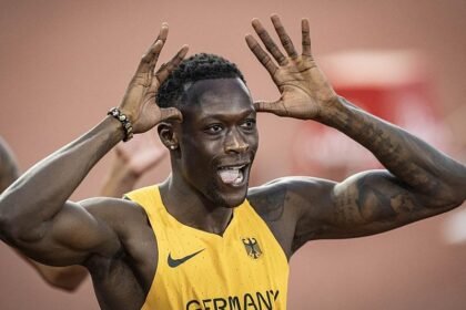 Owen Ansah sprintet zu EM-Gold über 200 Meter