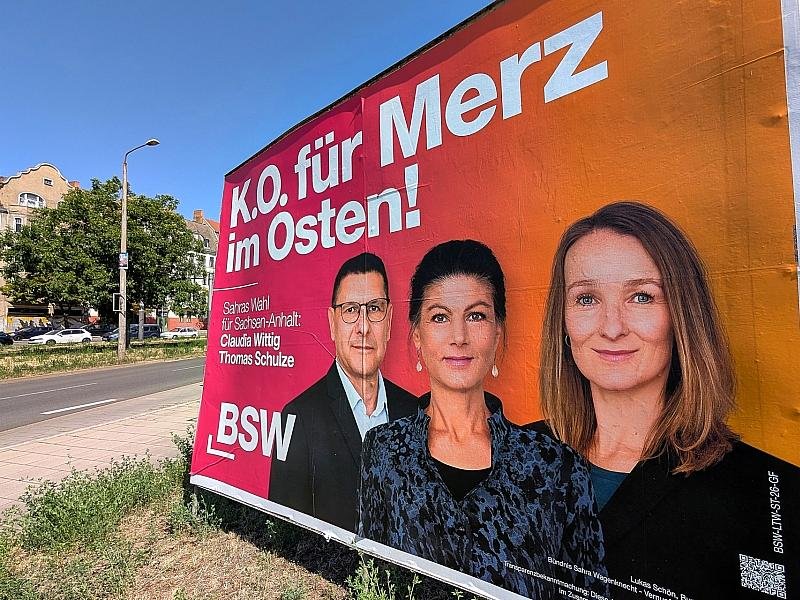 Protest gegen AfD-Annäherung – Austritte beim BSW Sachsen-Anhalt