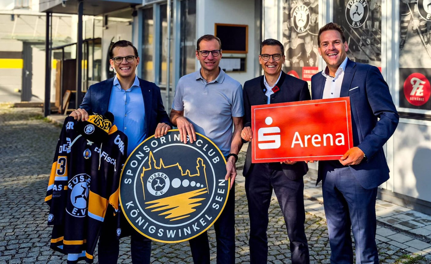 Sparkassen-Arena Füssen | Halle 1 erhält neuen Namen durch Naming-Right-Deal