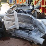 Schwerer Unfall auf B300 bei Ziemetshausen – Fahrerin mit Hubschrauber nach Augsburg geflogen