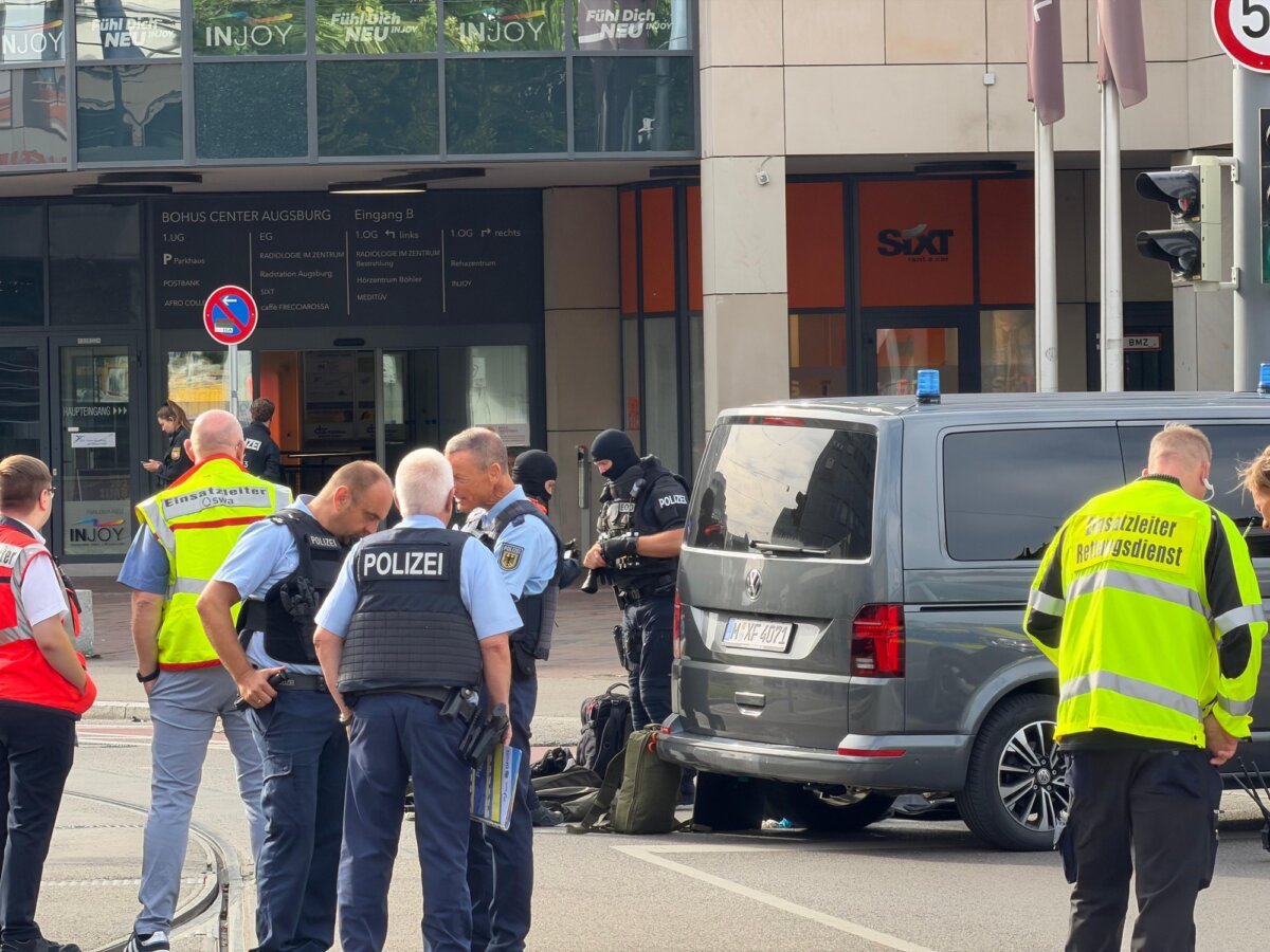 LKA bestätigt: Handgranate explodierte in Augsburger Bahnhofstraße