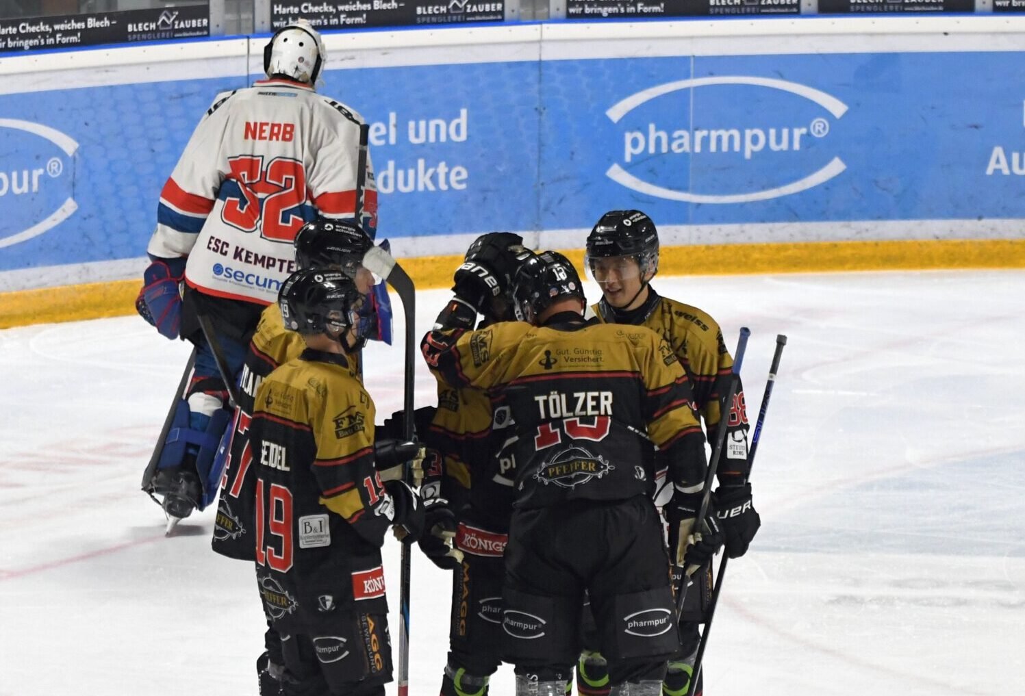 EHC Königsbrunn gewinnt Generalprobe gegen Kempten