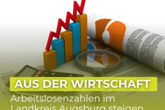 Arbeitslosigkeit im Landkreis Augsburg steigt auf 3,6 Prozent