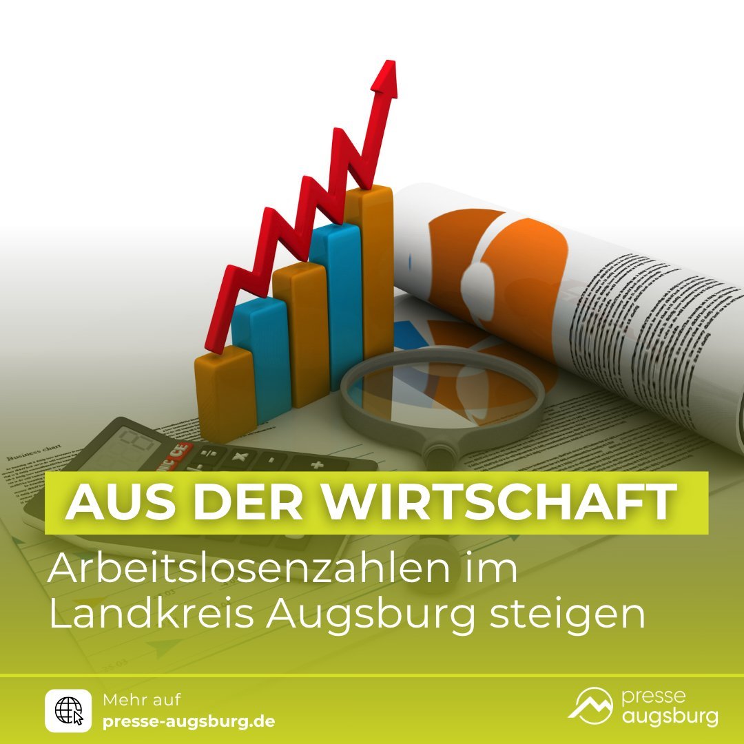 Arbeitslosigkeit im Landkreis Augsburg steigt auf 3,6 Prozent