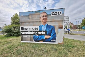 Evers sieht “radikalisierte Linke” als Hauptgegner in Berlin