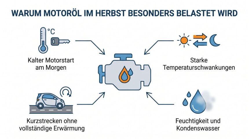 Welches Motoröl schützt den Motor bei Temperaturschwankungen und Kaltstarts im Augsburger Herbst?