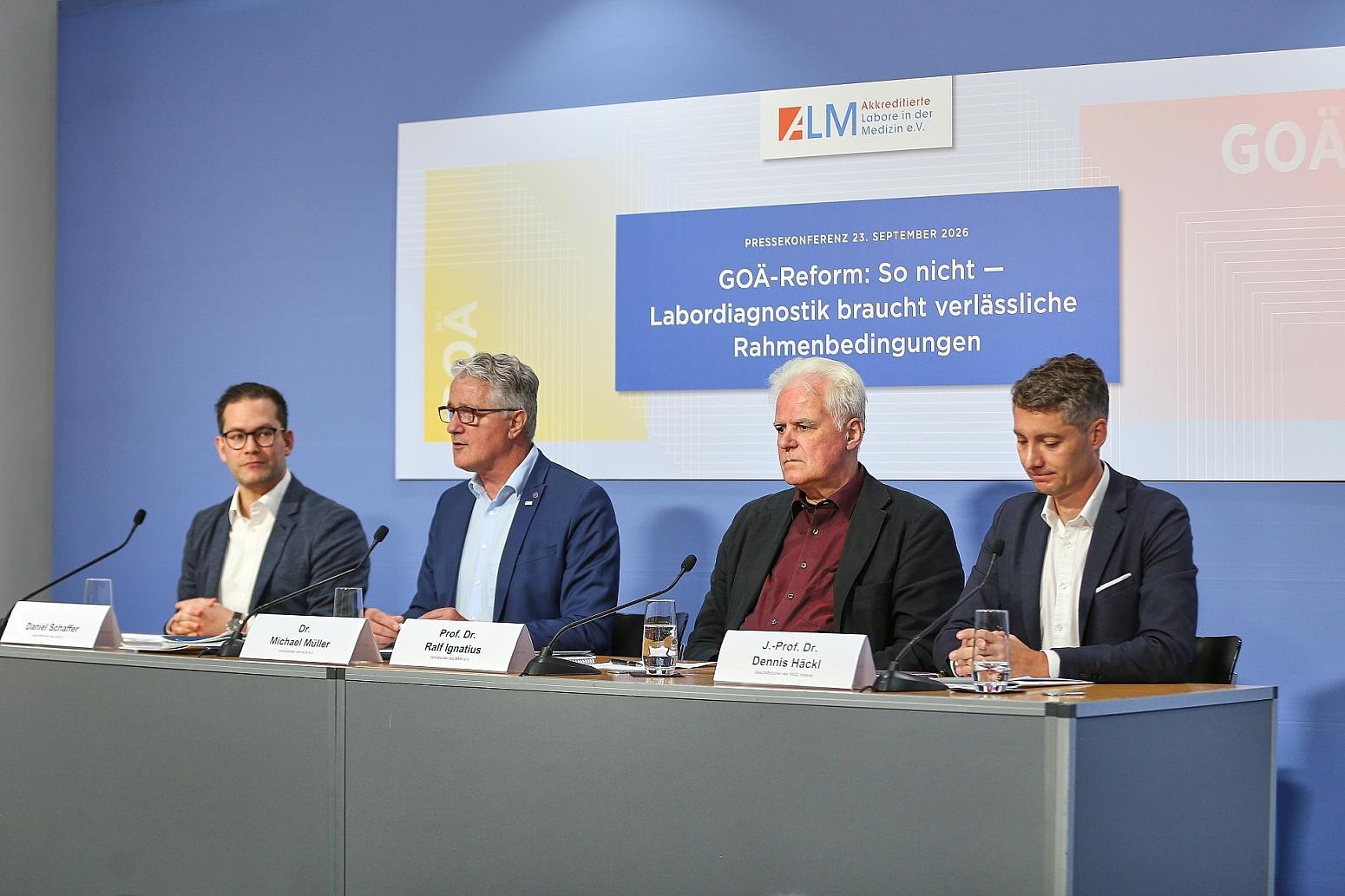 Laborverbände fordern Anpassungen bei GOÄ-Reform