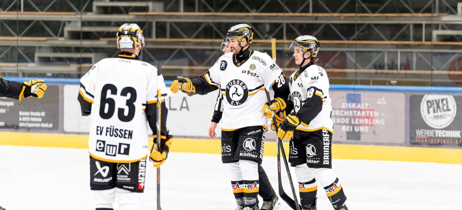 EV Füssen siegt dank starker Defensive gegen Höchstadt