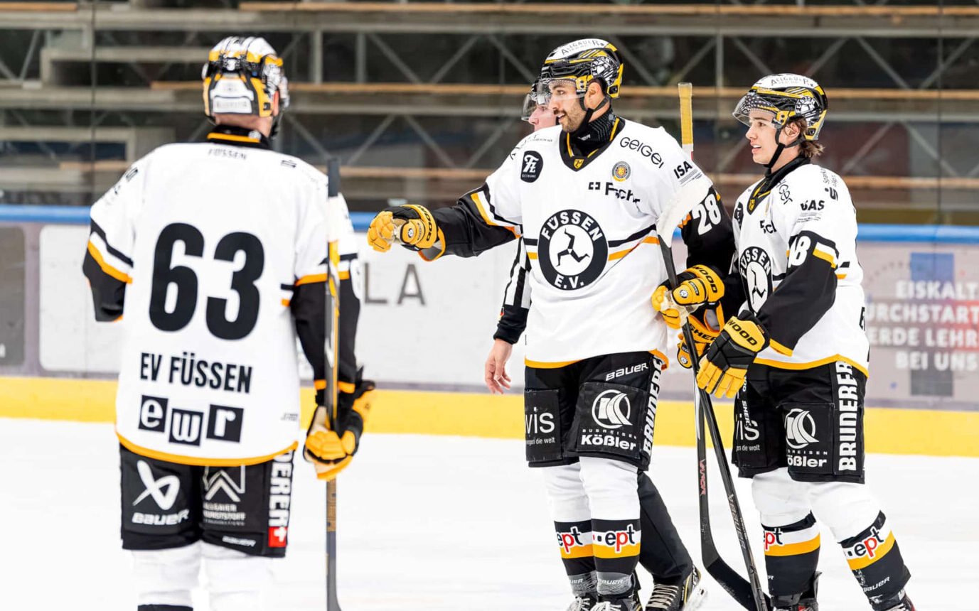 EV Füssen siegt dank starker Defensive gegen Höchstadt