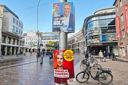 Wahlbeteiligung im Nordosten bis 14 Uhr deutlich höher als 2021