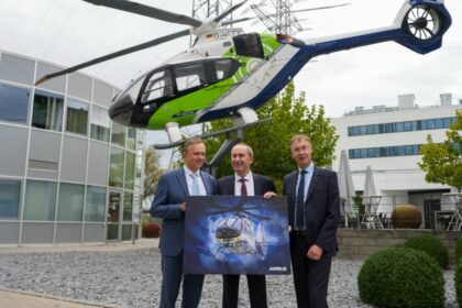Aiwanger besucht Airbus Helicopters in Donauwörth