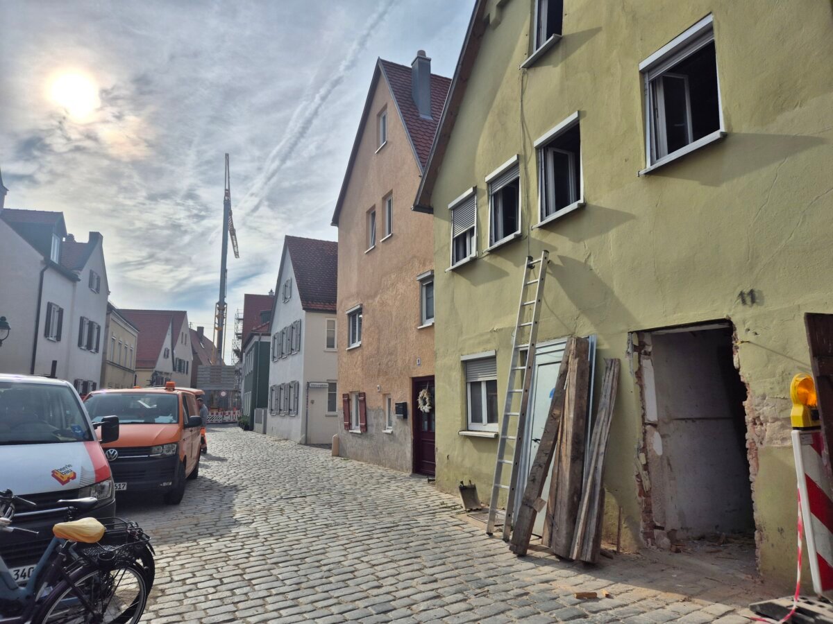 Nördlingen: Äußere Einfahrt bis Jahresende voll gesperrt