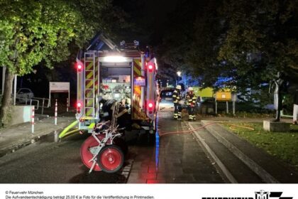 Zimmerbrand in Laim schnell gelöscht – niemand verletzt