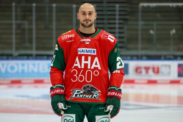 Zwei Spiele Sperre für Augsburger Panther-Verteidiger Max Glötzl