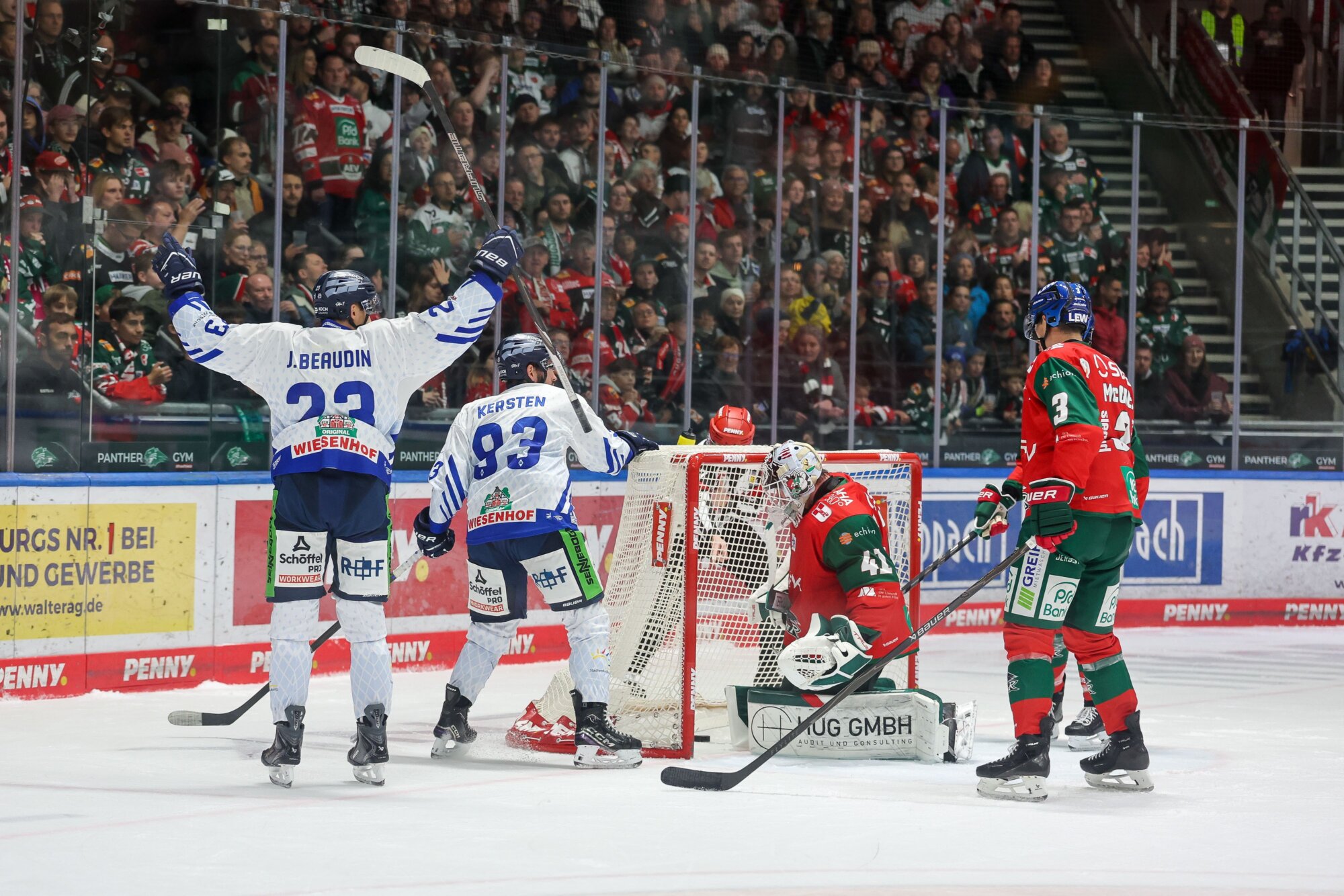 Augsburger Panther verlieren erneut – Straubing siegt im Curt-Frenzel-Stadion