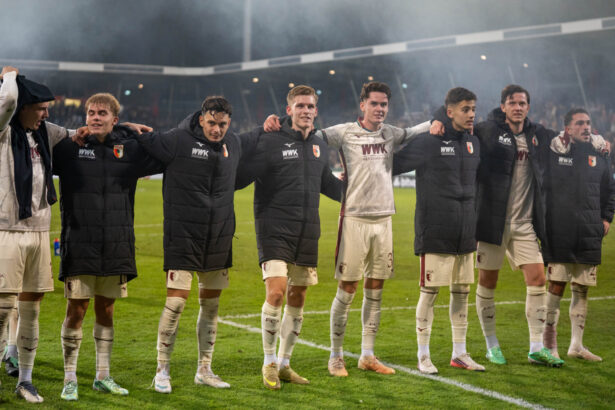Harte Pokal-Arbeit für den FC Augsburg – FCA nach Sieg in Großaspach im Achtelfinale